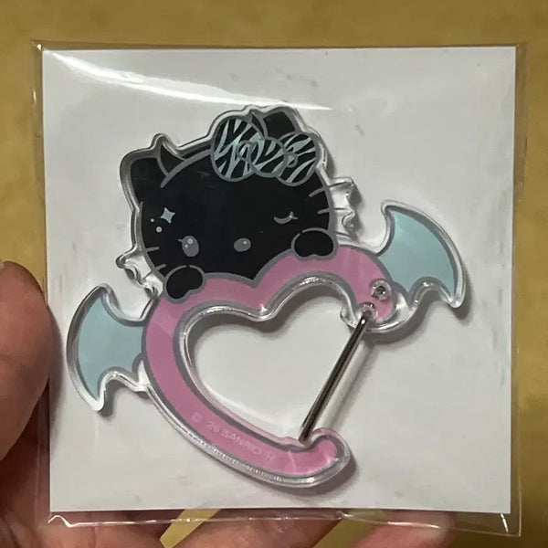 [BUNJANG] Lawson Hello Kitty Devil Carabiner Keychain / 로손 헬로키티 악마 카라비너 키링