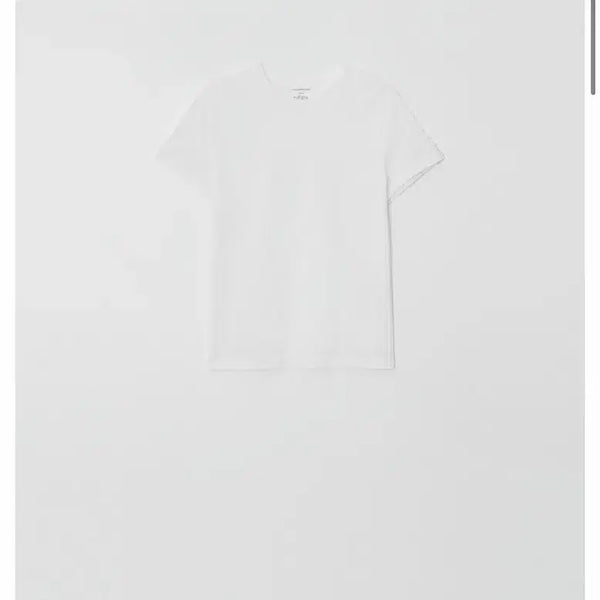 [BUNJANG] New York 9 Studio Danny T-Shirt White / 뉴욕나인스튜디오 대니 티셔츠 화이트