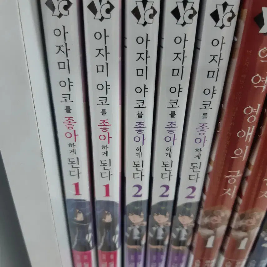[BUNJANG] Azami Yako wo Suki ni Naru Vol. 1-2 Sealed Manga Set / 아자미 야코를 좋아하게 된다 1-2 미개봉 만화짱많아 프로안전상점