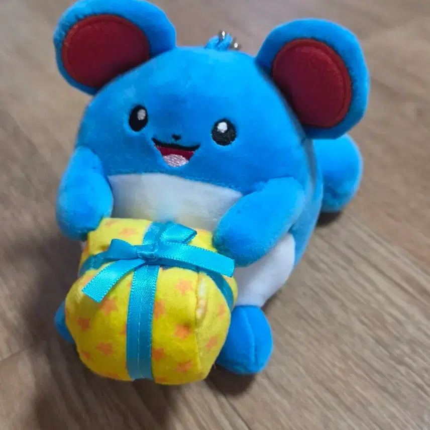 [BUNJANG] Lotte Cinema Pokemon Party Time Doll Keyring Marill / 롯데시네마 포켓몬스터 파티타임 인형 키링_마릴리