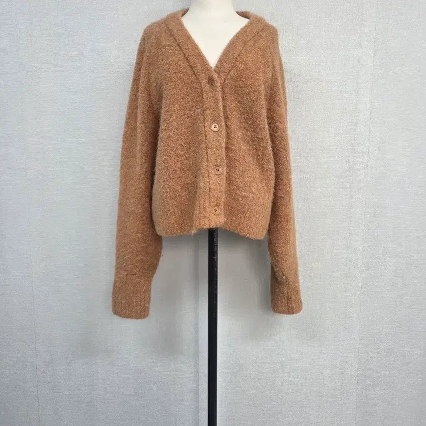 [BUNJANG] Insilence Alpaca Cropped Cardigan / 인사일런스    알파카 크롭가디건