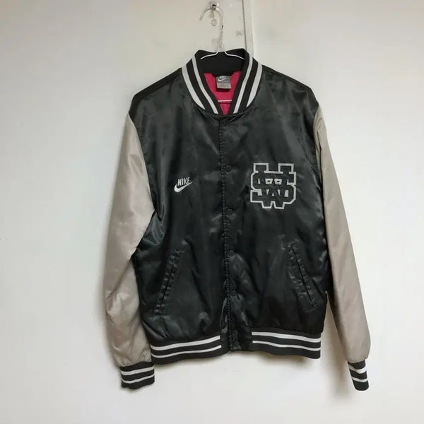 [BUNJANG] Nike Men's Leather Jacket / 나이키 남성 가죽 자켓 95M@9987