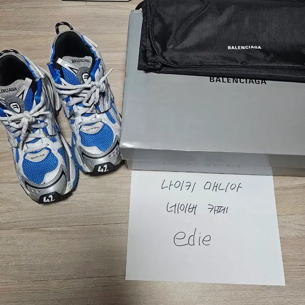 [BUNJANG] Balenciaga New Runner Blue Size 42 / 발렌시아가 뉴러너 블루 (42 사이즈)