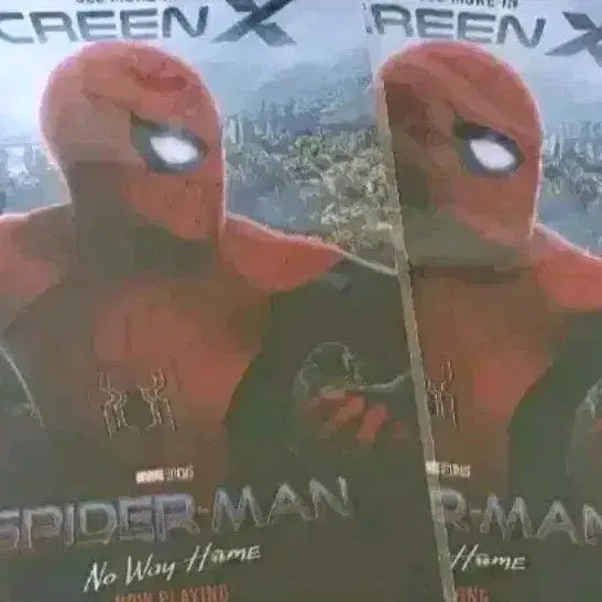 [BUNJANG] Spider-Man: No Way Home ScreenX Limited Edition Poster / 스파이더맨 노웨이홈 ScreenX 스크린엑스 포스터 한정판
