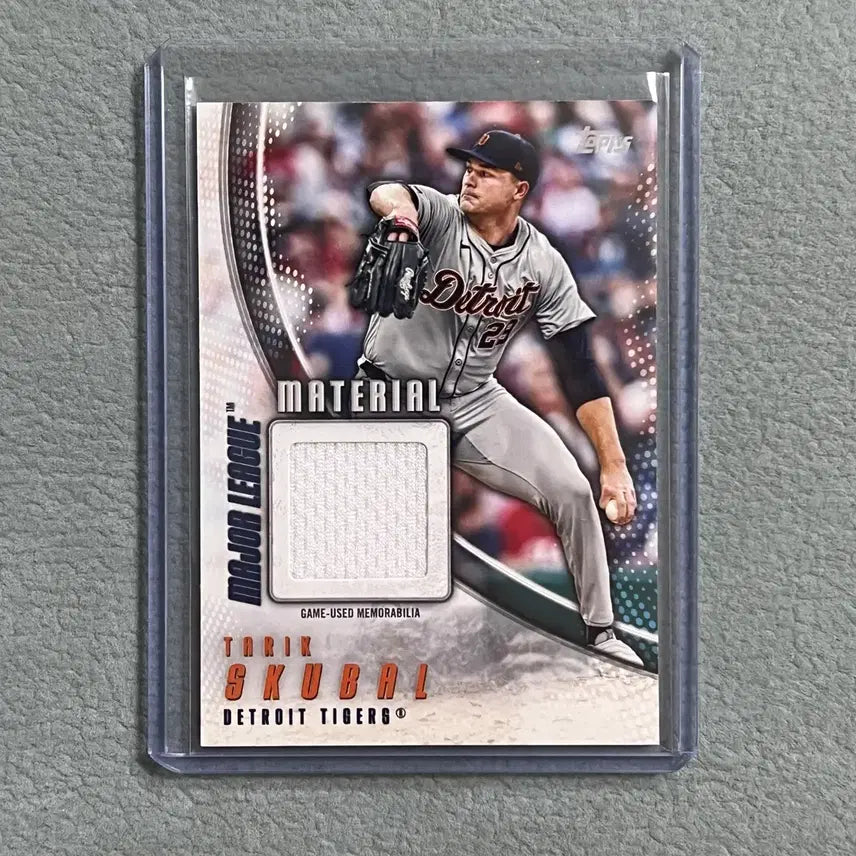 [BUNJANG] MLB Detroit Tigers Tarik Skubal 2025 Topps Relic / MLB)2025 탑스 디트로이트 타릭 스쿠발 렐릭