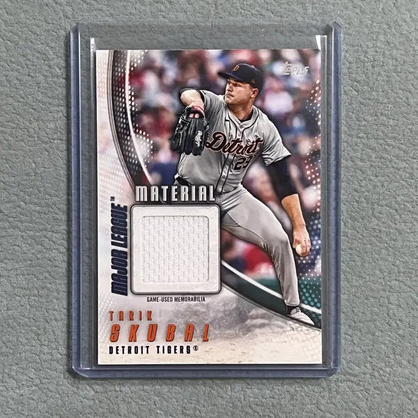 [BUNJANG] MLB Detroit Tigers Tarik Skubal 2025 Topps Relic / MLB)2025 탑스 디트로이트 타릭 스쿠발 렐릭