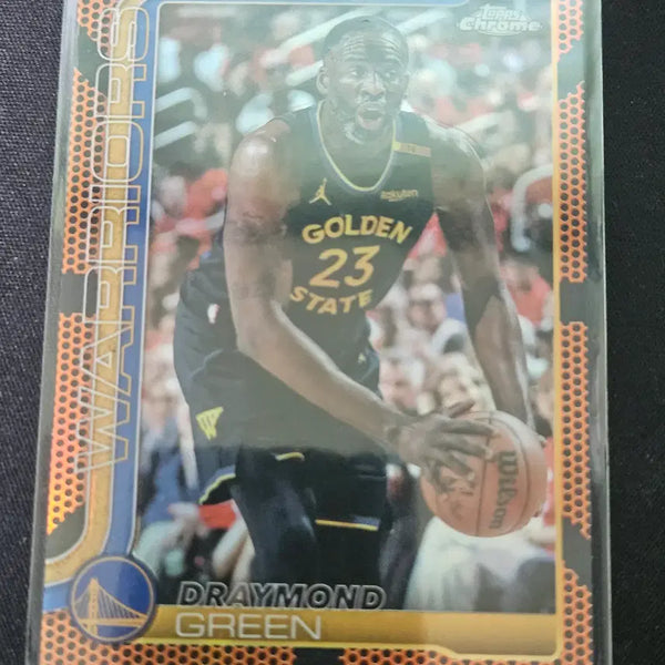 [BUNJANG] 2024-25 Topps Chrome Draymond Green Orange Parallel Golden State Warriors Basketball Card / 2024 톱스 크롬 드레이먼드 그린 오렌지 패러렐 골스 농구카드