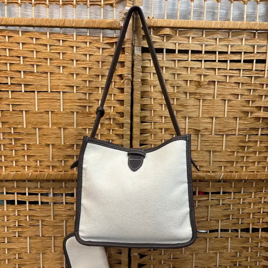 [BUNJANG] Canvas Tote Bag / 캔버스 토드백