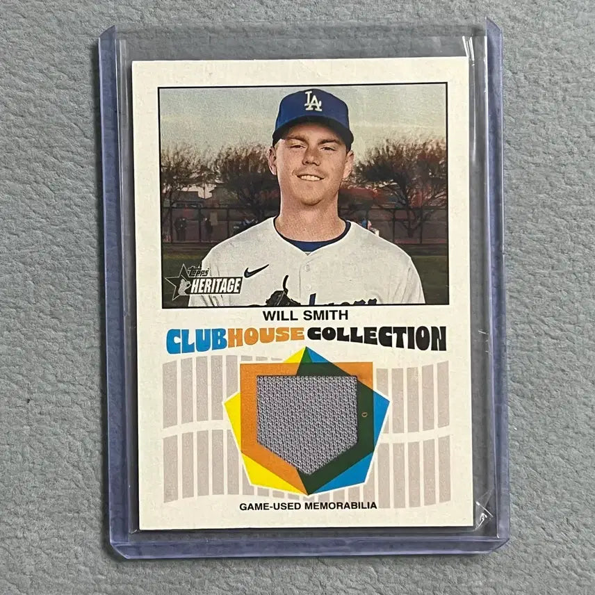 [BUNJANG] MLB 2026 Topps Will Smith Relic Card Los Angeles Dodgers / MLB)2026 탑스 LA다저스 윌 스미스 렐릭