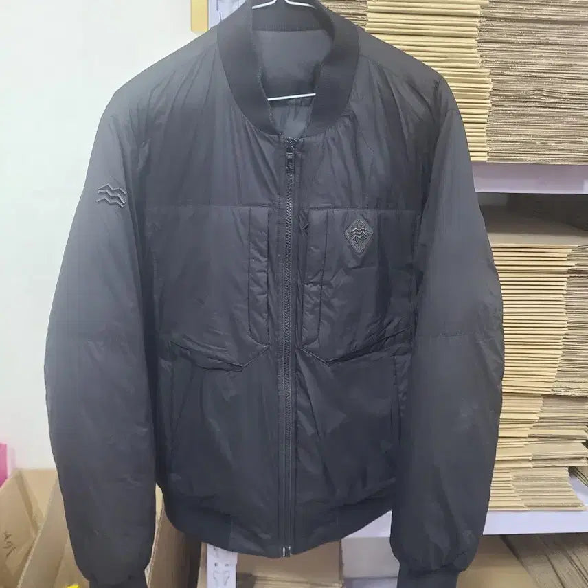 [BUNJANG] KOLON SPORT Men's Lightweight Down Bomber Jacket / 신형 코오롱스포츠 남성 경량오리털 항공 점퍼 패딩 자켓 남95