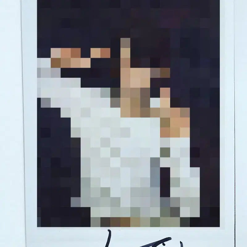 [BUNJANG] Identity IDNTT Kim Do Hoon Signed Polaroid / 아이덴티티 idntt 김도훈 싸폴 싸인폴라