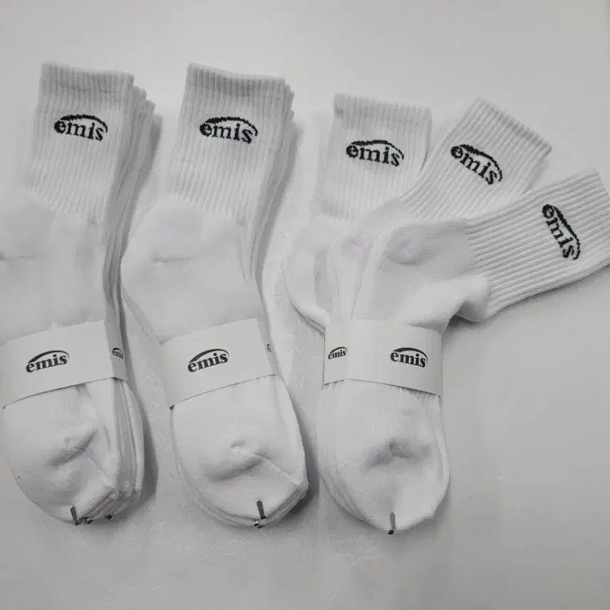 [BUNJANG] Emis Sports Socks White / emis 스포츠 양말 화이트