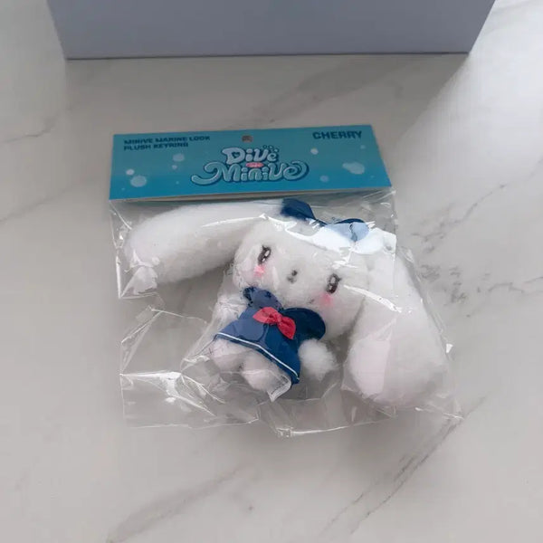 [BUNJANG] Dive Mini U Marine Look Plush Keyring Cherry / Dive Mini U 마린룩 플러시 키링 체리