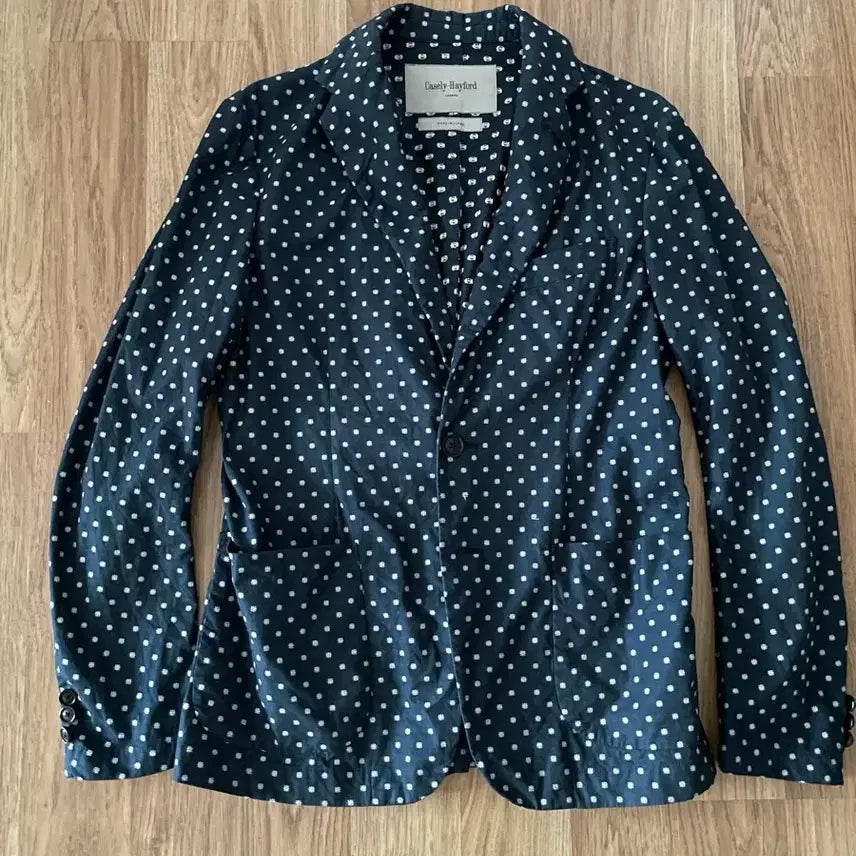 [BUNJANG] Casely-Hayford Polka Dot Cotton Jacket / Casely-Hayford 도트 패턴 코튼 자켓