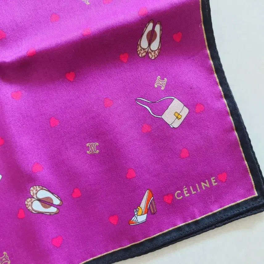 [BUNJANG] Celine Petit Scarf Handkerchief / 셀린느 쁘띠스카프 겸 손수건