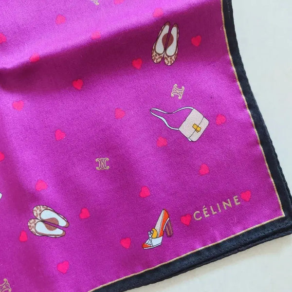 [BUNJANG] Celine Petit Scarf Handkerchief / 셀린느 쁘띠스카프 겸 손수건
