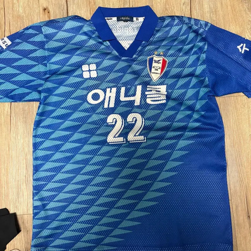 [BUNJANG] Suwon Samsung Rapido Mesh Jersey XL / 수원삼성 라피도 용비닐 유니폼 팝니다