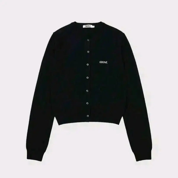 [BUNJANG] Grove Elena Cardigan Black / [새상품/택o] 그로브 ELENA 엘레나 가디건 블랙