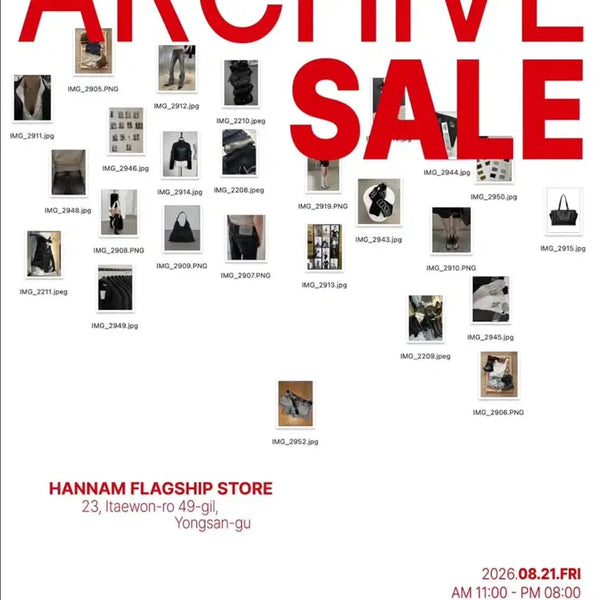 [BUNJANG] Bohemian Seoul Archive Sale Transfer / 보헤미안서울 아카이브세일 양도