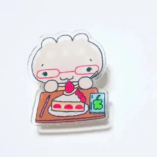 [BUNJANG] Character Clip Set for Diary Decoration - "Dumpling" Design / 다꾸집게 캐릭터집게 캐릭터다꾸 다이어리스티커 다이어리집게 샤오홍슈다꾸 안경만두집게 만두집게 샤오홍슈스티커 다꾸스티커 다꾸씰스티커 다꾸용품 다꾸띵 다꾸템