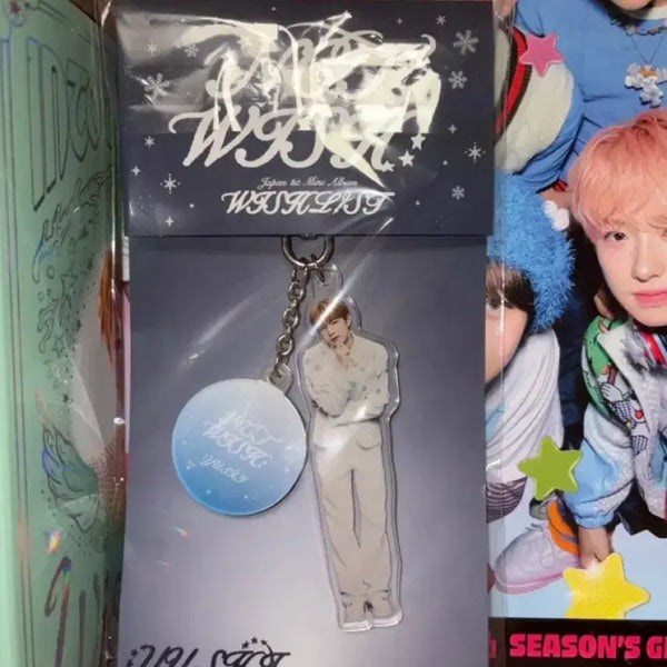 [BUNJANG] NCT WISH Yushi & Riku Photocard Bundle Keyring / 유우시, 리쿠 포카 포함) NCT WISH 엔시티 위시 유우시 wishlist 키링 앨범