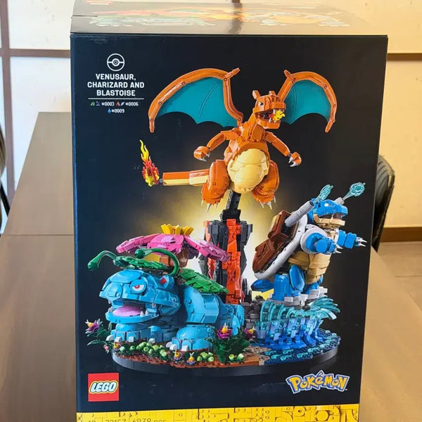 [BUNJANG] Pokemon Building Blocks Set (Bulbasaur, Charizard, Squirtle) / 포켓몬스터 레고 이상해꽃 리자몽 거북왕