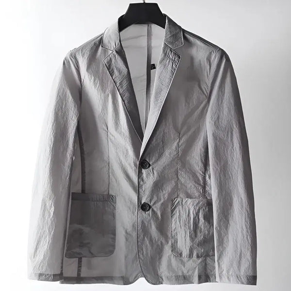 [BUNJANG] Unused Lightweight Windbreaker Blazer Jacket (Size 105) / 새상품) 가을 바람막이 블레이저 자켓 세미 정장 양복 105 블레이져