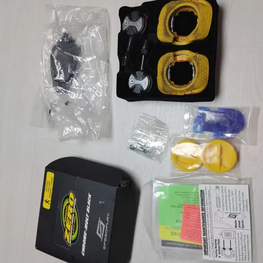 [BUNJANG] Speedplay Zero Cromoly Bicycle Cleat Pedals (Full Set) / 풀박) 스피드플레이 제로 크로몰리 자전거 클릿페달 판매합니다. (택포12만)
