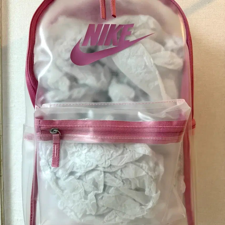 [BUNJANG] Nike Heritage Crystal Clear Backpack New / 나이키 헤리티지 크리스탈 클리어 백팩 새상품