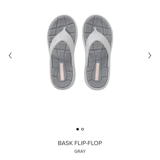 [BUNJANG] Minuit Mint Basque Flip Flops Grey Size 38 / 미닛뮤트 바스크 플립플랍 그레이 38 새상품