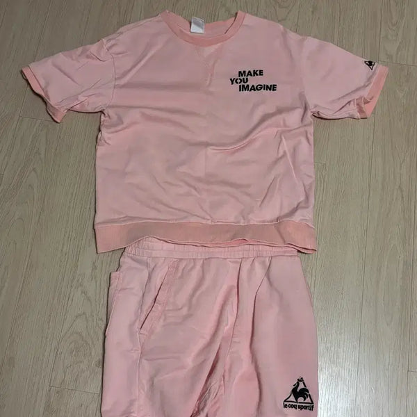 [BUNJANG] Le Coq Sportif Training Short Sleeve Set Size S / 르꼬끄 트레이닝복 반팔 세트