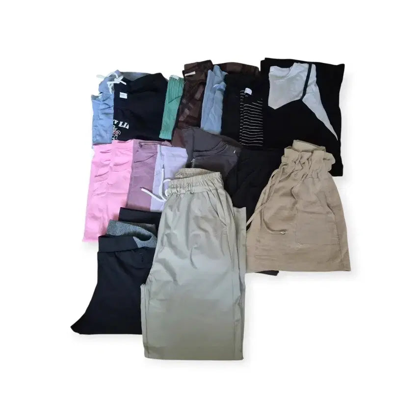 [BUNJANG] Summer Clothing Bundle (Approx. 22 pcs) / 여름옷 모두 일괄 가져가세요(약22벌, 깨끗함)