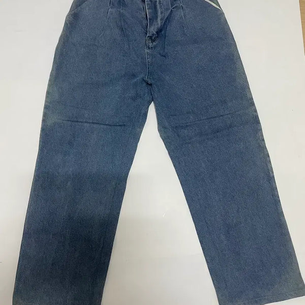 [BUNJANG] Goodlife Works Wide Banding Denim Pants (Medium Indigo) / 굿라이프 데님 (새상품)