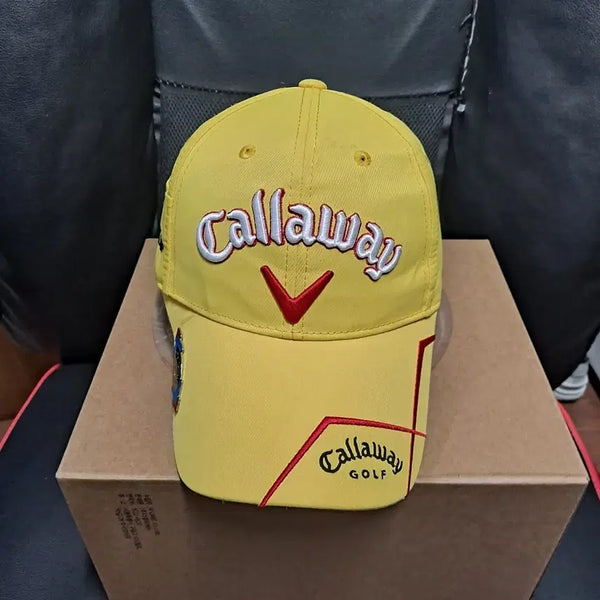 [BUNJANG] Callaway RAZR Cap Yellow Cotton / 캘러웨이 RAZR 볼캡