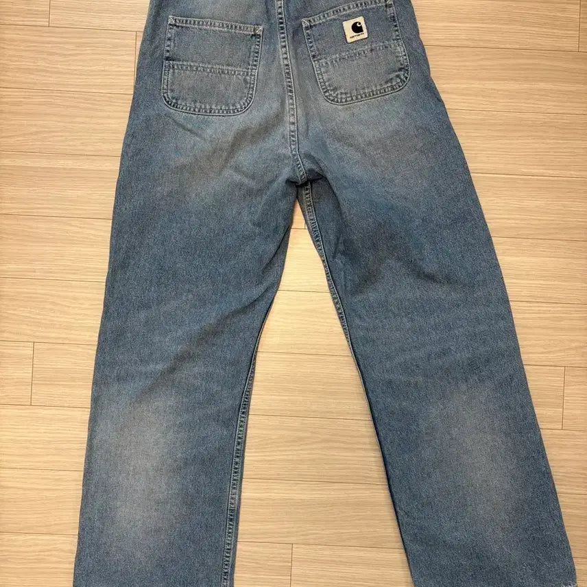 [BUNJANG] Carhartt WIP Simple Pant Norco Blue Light True Washed Denim Pants / 칼하트 워싱 데님 팬츠 SIMPLE PANT NORCO BLUE LIGHT TRUE WASHED