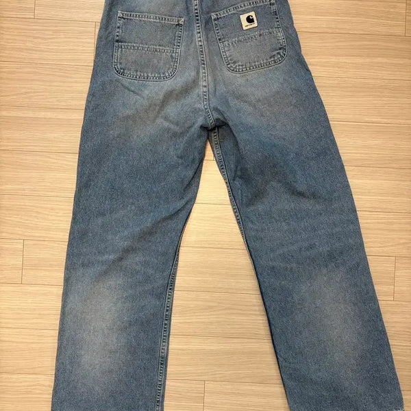 [BUNJANG] Carhartt WIP Simple Pant Norco Blue Light True Washed Denim Pants / 칼하트 워싱 데님 팬츠 SIMPLE PANT NORCO BLUE LIGHT TRUE WASHED