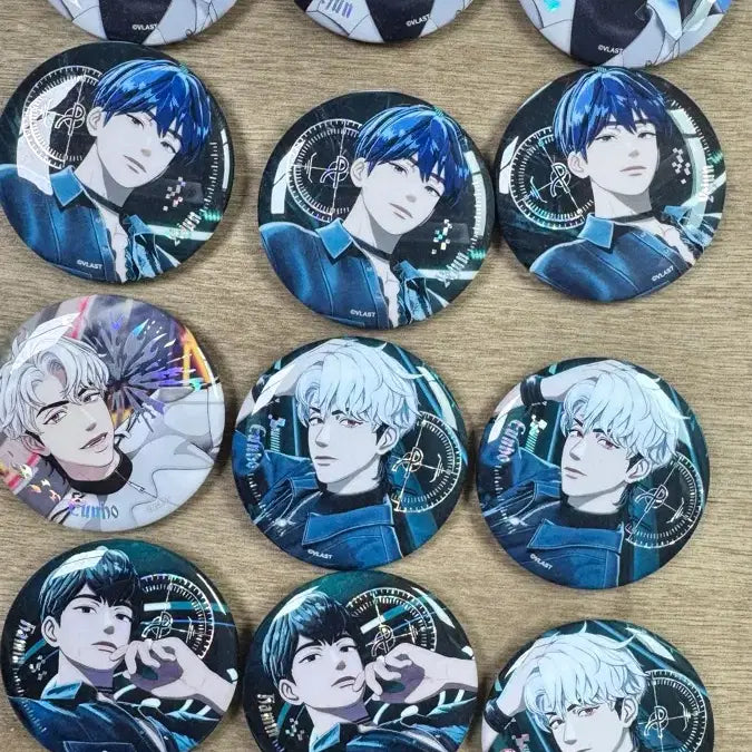 [BUNJANG] Playplz Yejun Triple Why Keyring & Can Badge Bundle Set / 예준 삼왜키링 플레이브 캔뱃지 일괄 양도