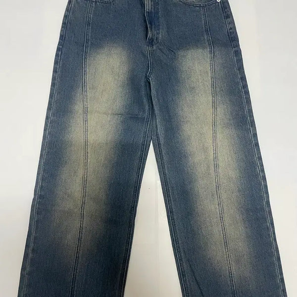 [BUNJANG] Ourdays Vintage Wash Wide Denim Pants L / 아워데이즈 데님 (새상품)