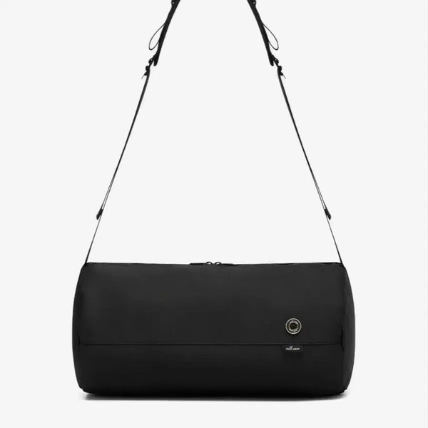 [BUNJANG] Milk Wave Button Nylon Duffle Crossbody Bag / 밀크웨이브 버튼 나일론 더플 크로스백 가방