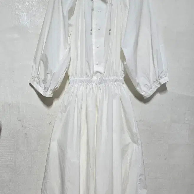 [BUNJANG] ORR High Neck Shirring Long Dress / ORR 하이넥 셔링 롱원피스 S