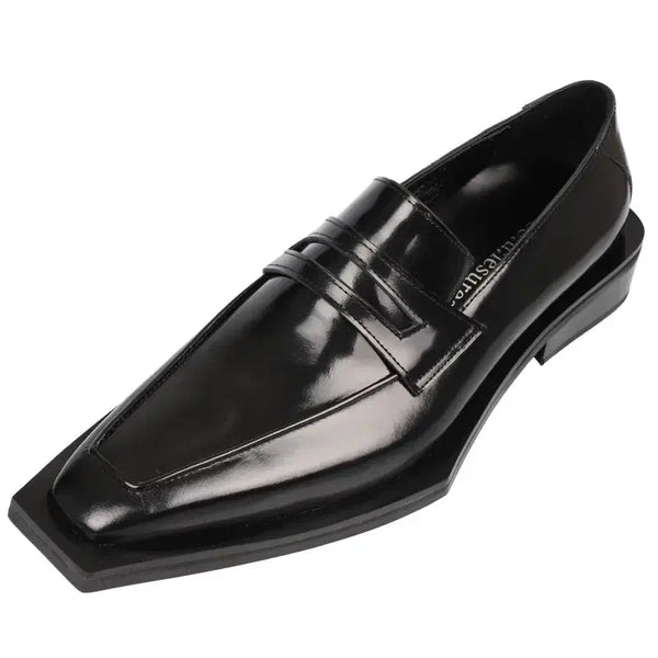 [BUNJANG] Souxure Belle Black Loafer Derby Shoes / [255] 쏘유레슈어 belle 블랙 로퍼 더비
