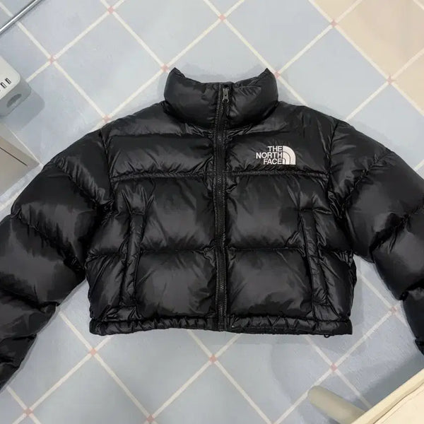 [BUNJANG] The North Face 700 Cropped Short Puffer Jacket Black M / 노스페이스 눕시 크롭 숏패딩 700 TNF 블랙 M