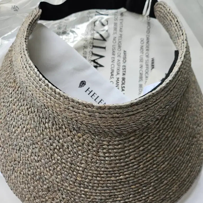 [BUNJANG] HELEN KAMINSKI Raffia Sun Visor / 헬렌카민스키 라피아 썬바이저