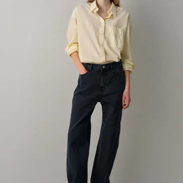 [BUNJANG] Facade Pattern Classic Straight Denim M / 파사드패턴 클래식 스트레이트데님 M