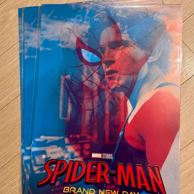 [BUNJANG] Spider-Man Dual Poster with Pin Badge Gift / 스파이더맨 듀얼 포스터 (핀뱃지 선물)