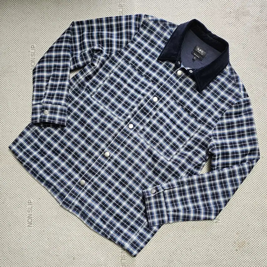 [BUNJANG] A.P.C. Checked Tibo Jacket / A.P.C. 체크 티보 쟈켓