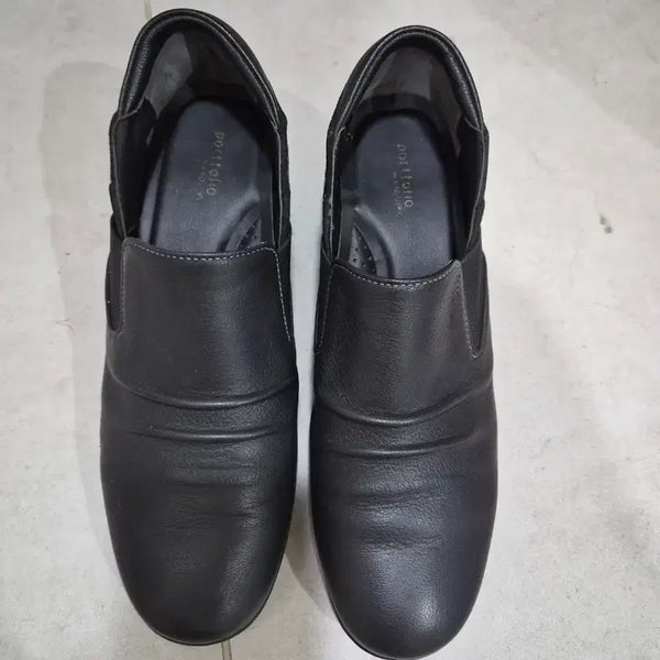 [BUNJANG] Esquire Women's Black Wedge Heel Shoes 235 / 포트폴리오 by 에스콰이어 여성 웨지힐 블랙 235