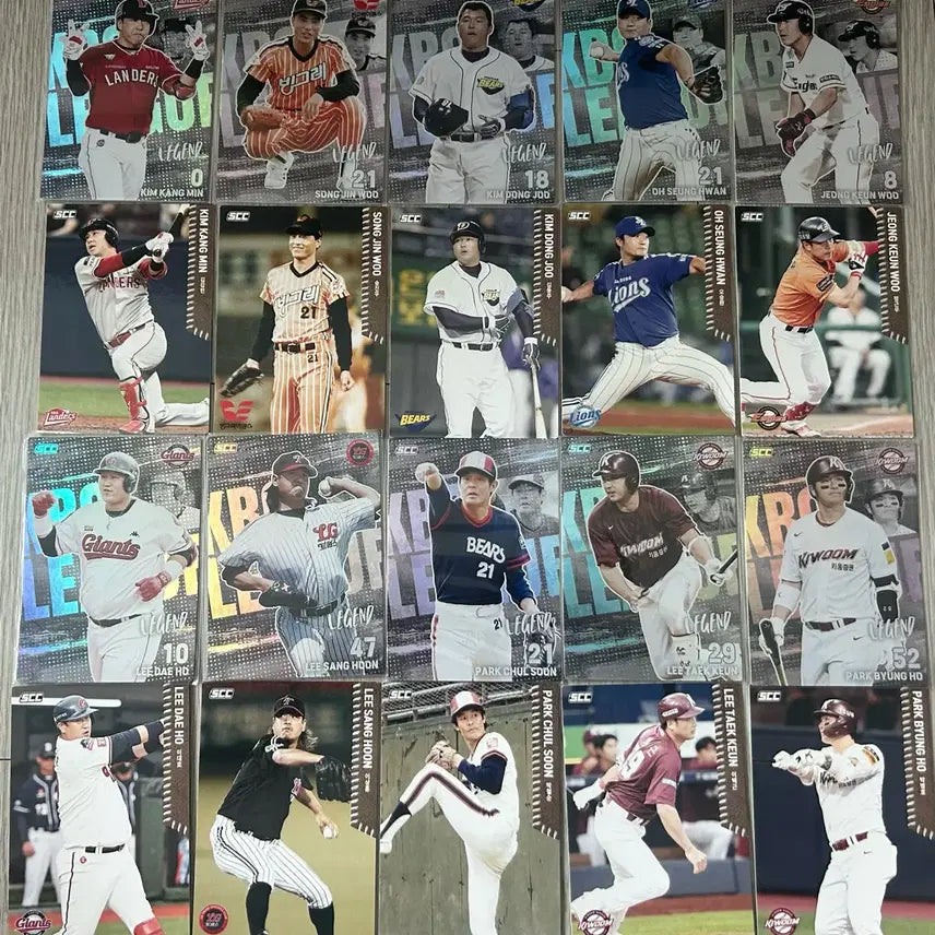 [BUNJANG] 26th Anniversary KBO Legend Player Card Set / 26년 KBO카드 레전드 세트