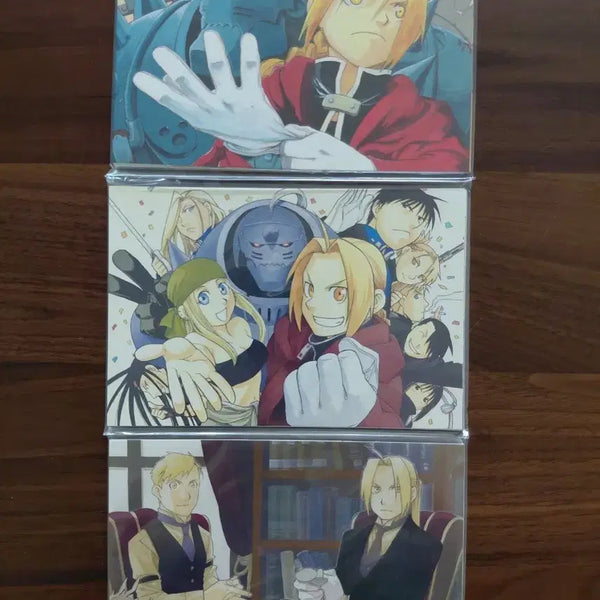 [BUNJANG] Fullmetal Alchemist Official Postcard Set (3 Types) / 강철의연금술사 강연 공식 엽서 3종 세트