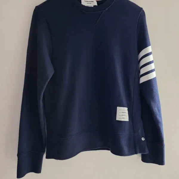 [BUNJANG] Thom Browne Navy Sweatshirt (Size 2) / 톰브라운 신형 네이비 맨투맨 2 사이즈 (국내95정도 실측참고) 정품인증